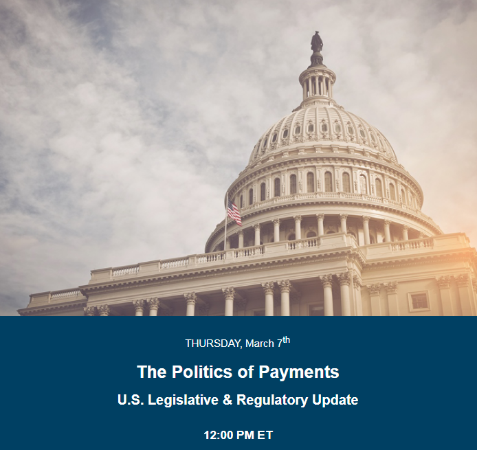 The Politics of Payments Webinar Link