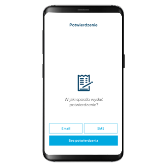 Wyślij potwierdzenie transakcji za pomocą wiadomości e-mail lub SMS
